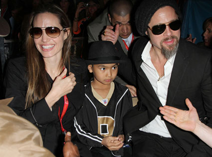 Brad Pitt, Angelina Jolie, Maddox Jolie-Pitt Brad Pitt, Angelina Jolie, Maddox Jolie-Pitt